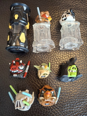 Angry Birds Star Wars Telepods collection used