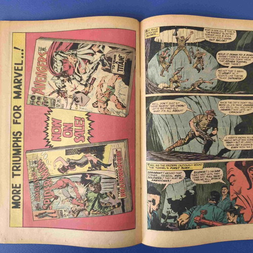 Captain Savage 2 comic used, English