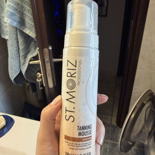 St. Moriz Self Tanning Mousse medium new, sealed