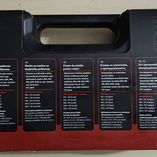 Rivet Nut Tool with Accessories new, complete set
