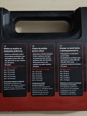 Rivet Nut Tool with Accessories new, complete set