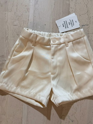 Satin shorts new, H&M, size XS, yellow