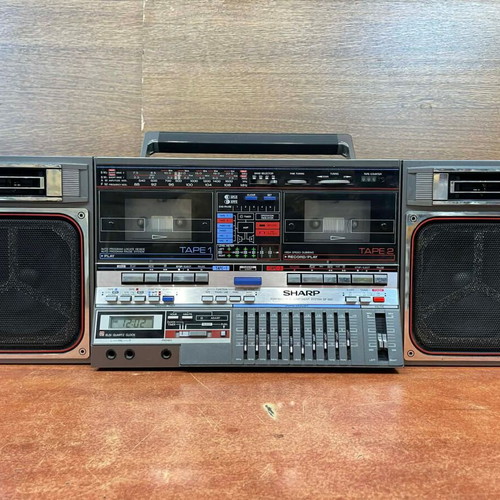 Sharp GF-800Z (D) Stereo Cassette Boombox used