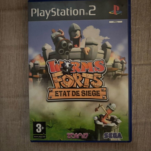 Worms Under Siege PlayStation 2 used complete