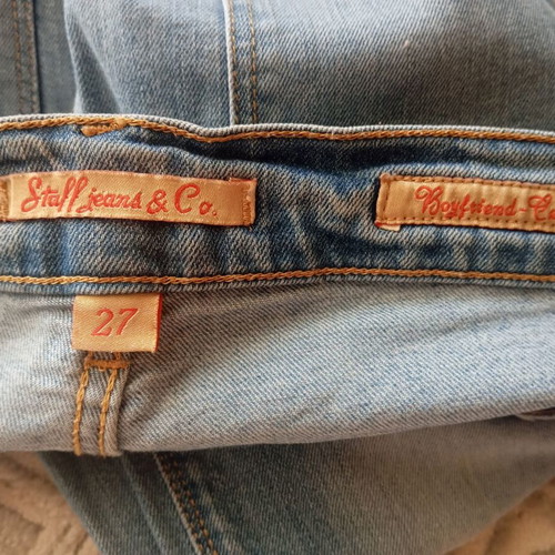 Staff Suzan women's jeans like new, size 27, ripped effect