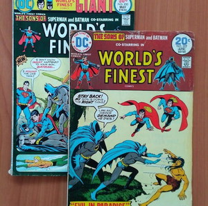 World's Finest (Superman & Batman) #222,#230,DC Comics,σε πολύ καλή κατάσταση,πακέτο 20€