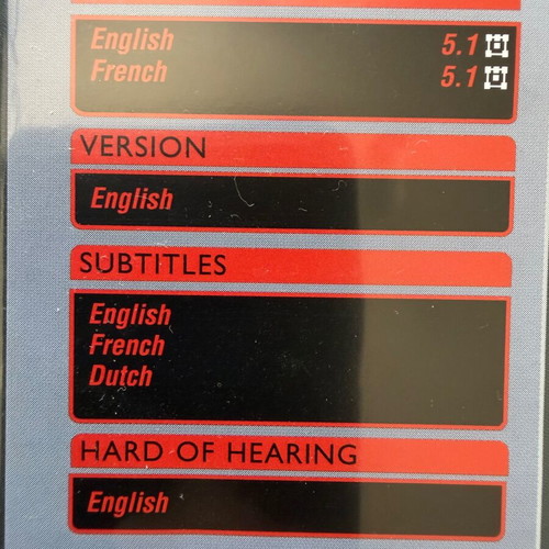 The Usual Suspects DVD special edition, like new, English subtitles
