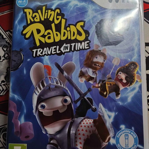 Raving Rabbids Travel in Time Wii used