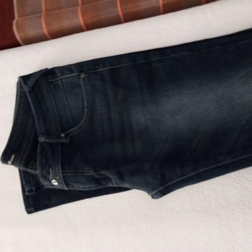 Women's dark blue stretch jeans, sizes 4XL-5XL