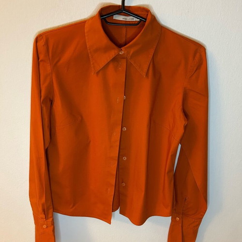 Pumpkin orange terracotta shirt like new, size XS