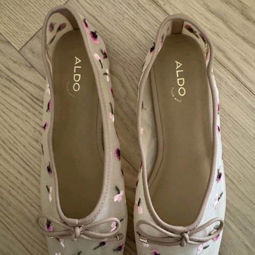 Aldo ballerinas new, beige, size 39.5-40, romantic style