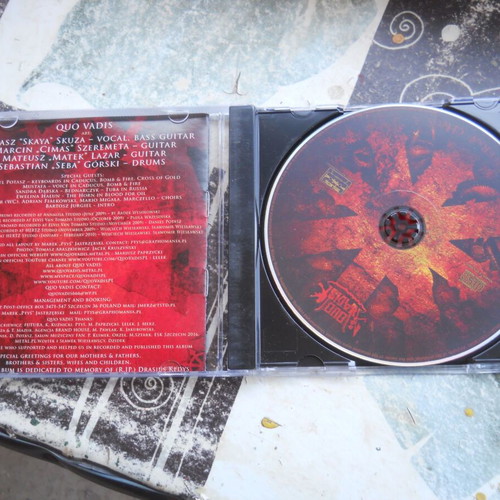 Quo Vadis Infernal Chaos CD album, thrash death metal