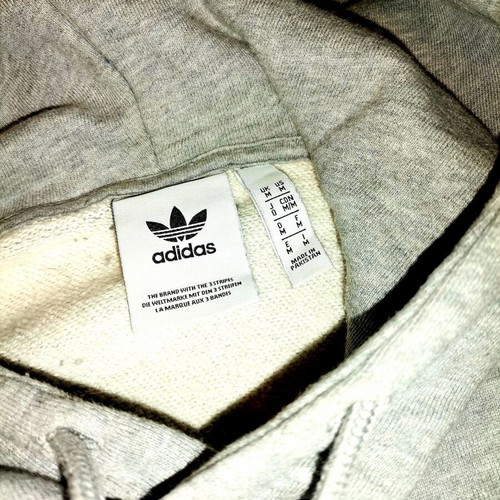 Adidas Originals hoodie Medium grey like new