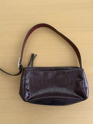 Zara shoulder bag burgundy leather like new