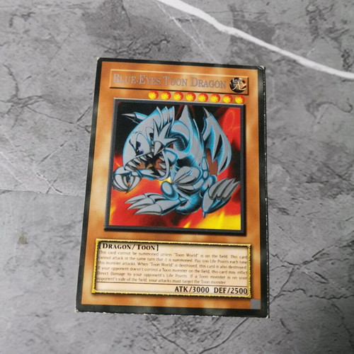 Toon Blue Eyes Dragon κάρτα Yugioh σαν καινούργιο