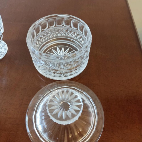 Glass vases like new, small, height 16cm and 10cm