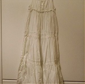 Zara μακρύ φόρεμα για 7-8χρ με μεγάλη φόρμα
