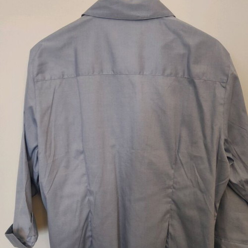 Kustom Kit women's shirt turquoise new without sleeve buttons