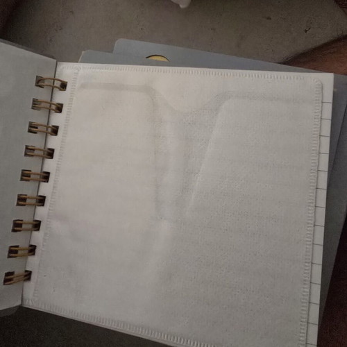 BIC Spiral Notebooks set of 4 like new, gray and yellow