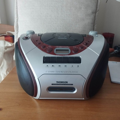 Thomson TM 9650 portable radio cassette CD MP3 player