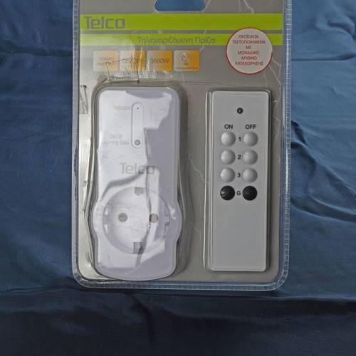 Remote control Schuko socket new
