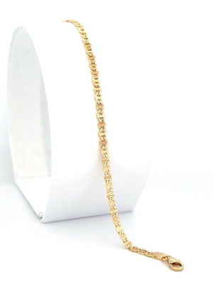 Handmade 18k gold chain new, yellow gold