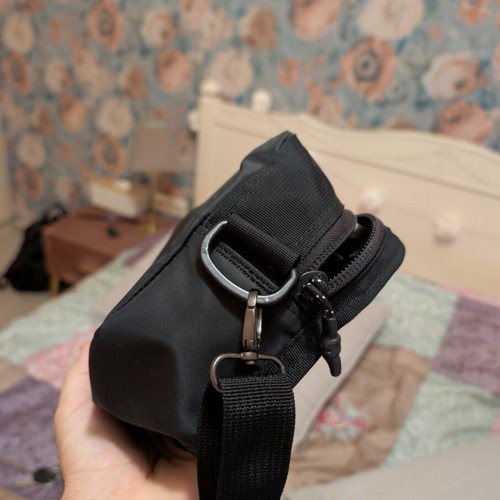 The North Face shoulder bag used, crossbody, black