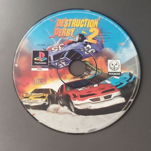 Sony PlayStation 1 Destruction Derby 2 μεταχειρισμένο, αγγλικό