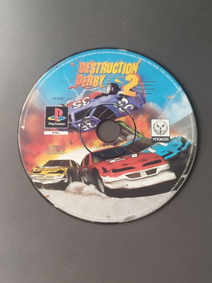 Sony PlayStation 1 Destruction Derby 2 μεταχειρισμένο, αγγλικό