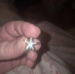 Swarovski earrings new, silver