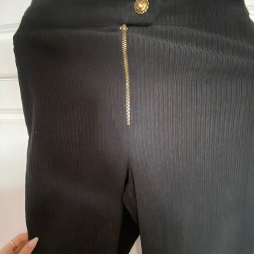 Nidodileda corduroy pants black like new, size S