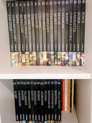 Σειρά ArtBook σαν καινούργιο, ολόκληρη συλλογή 34 βιβλίων