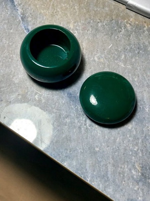 Small jewelry box new, green