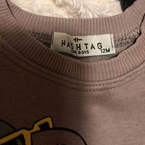 Sweatshirt set for 12 months like new