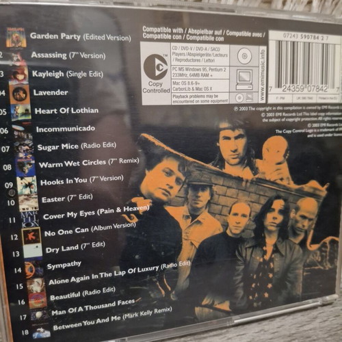 Marillion The Best of Marillion CD like new, progressive rock compilation