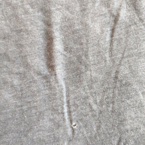 Γυναικείο t-shirt Hilfiger Denim XL μεταχειρισμένο, γκρι με στάμπα 85