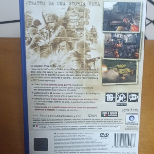 Brothers in Arms Earned in Blood παιχνίδι PlayStation 2 σαν καινούργιο