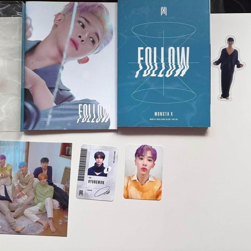 Monsta X Mini Album Follow 4 used, Kpop