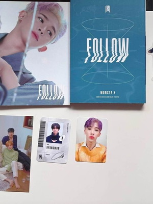 Monsta X Mini Album Follow 4 used, Kpop