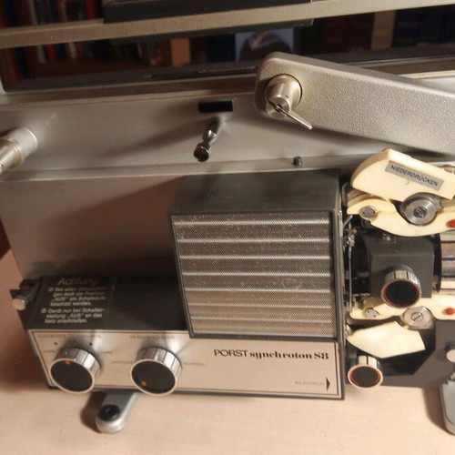Super 8 projector Porst Synchroton S8 used