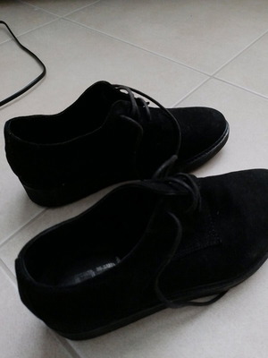 Nak Suede Shoes No36 like new, black