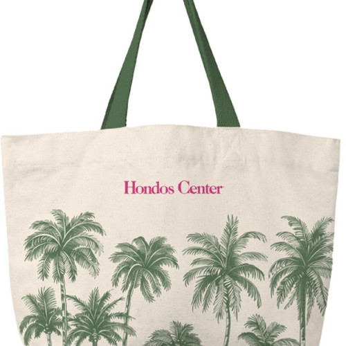 Oasis tote bag Club Solaire Hondos Center new, beige and green