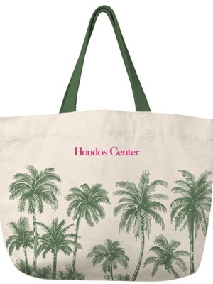 Oasis tote bag Club Solaire Hondos Center new, beige and green