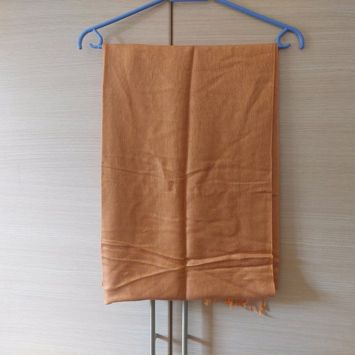 Pashmina orange 70% pashmina 30% silk like new