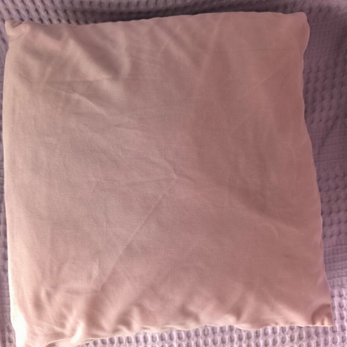 Set of four velvet pillowcases for living room lilac and pink