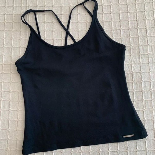 Trussardi Jeans black top size S