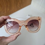 De-Sunglasses ανοιχτά ροζ γυαλιά ηλίου σαν καινούργια