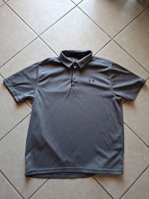 Under Armour men's polo shirt Loose Fit, gray, size Large