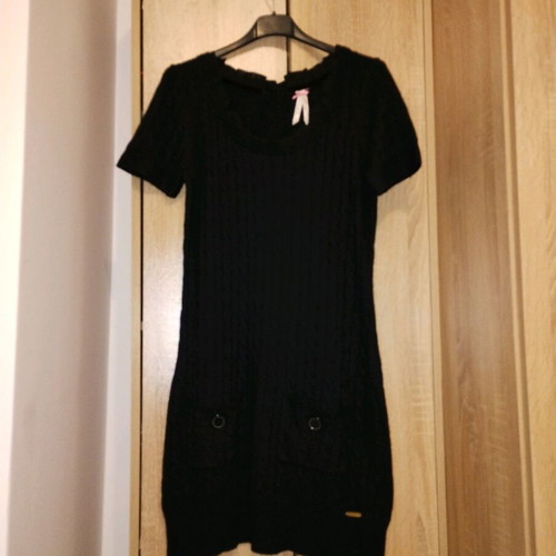 Pepe Jeans dress blouse size M like new, black