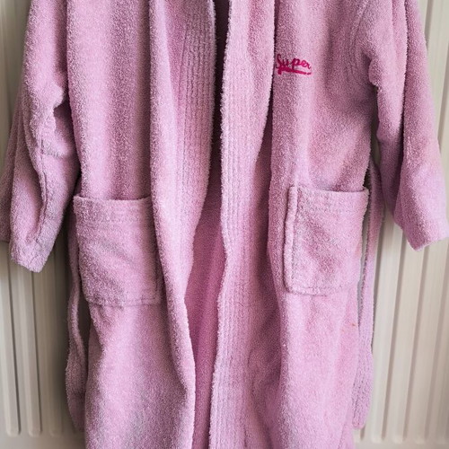 Bathrobe for girl size 9-10 used, ideal for swimming pool or bath